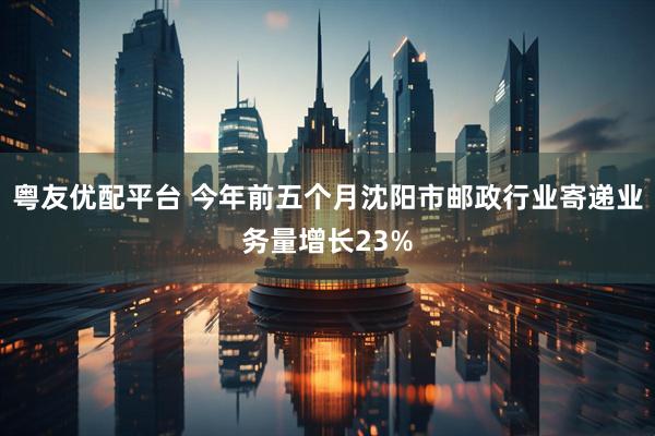 粤友优配平台 今年前五个月沈阳市邮政行业寄递业务量增长23%