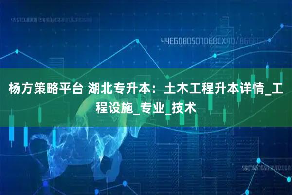杨方策略平台 湖北专升本：土木工程升本详情_工程设施_专业_技术