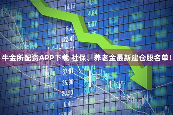 牛金所配资APP下载 社保、养老金最新建仓股名单！