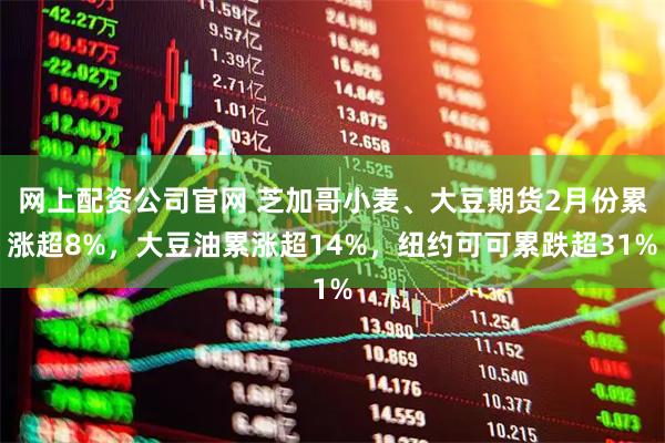 网上配资公司官网 芝加哥小麦、大豆期货2月份累涨超8%，大豆油累涨超14%，纽约可可累跌超31%